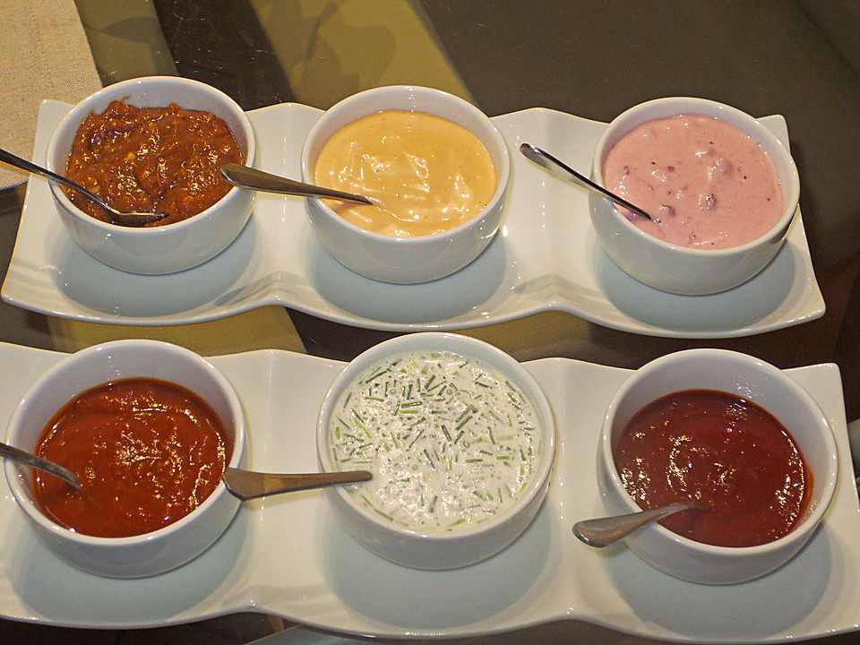 Various sauces